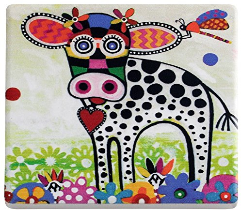 Maxwell & Williams DU0026 - Sottobicchiere in Ceramica con ripiano in Ceramica e Sughero, 9,5 cm