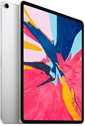 2018 Apple iPad Pro (12.9-inch, Wi-Fi + Cellular, 1TB) Silver (Renewed)