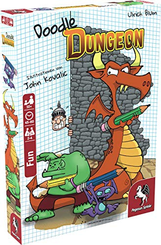 Pegasus Spiele 51846E - Doodle Dungeon (englische Ausgabe)