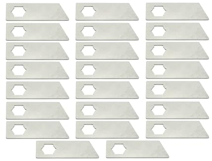 SECURA Jeu de lames (Kit de 23) compatible avec MTD VG 45 B 16CH6A0E678 Scarificateur