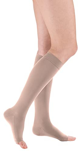 mediven comfort CCL2 AD Kompressionsstrümpfe normal (39-44 cm) o. Fußspitze Trikotabschlussrand V cashmere