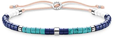 Thomas Sabo Armband mit blauen Steinen 925 Sterlingsilber A2065-775-7