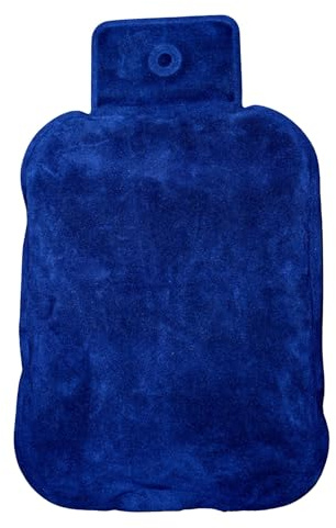 Olanmarp Gel Wärmflasche für die Mikrowelle - Zuverlässige Wärme und angenehme Haptik - Gelwärmflasche (Blau)