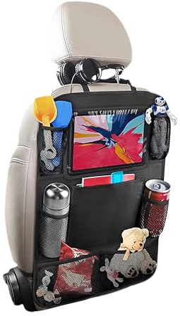 Flaconi Organisateur avec Accessoire Voiture Interieur, Protege Siege Enfant, Convient à la Plupart des Véhicules (1 Pièces)