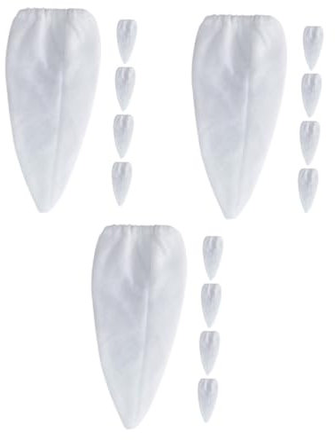 SUPVOX 3 Ensembles Filtrant pour Piscine Système Filtre À Sable Piscine pour Filtre Nettoyeurs Filet Buses Air Vider l'eau Fournitures sous Vide Nylon Blanche 5 Pièces * 3