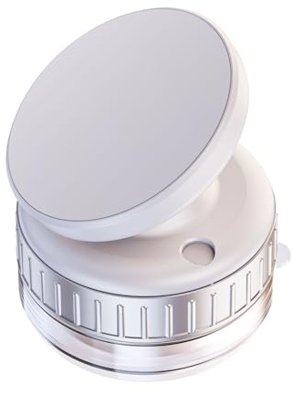 HunicandIU Soporte Magnético de Succión para Teléfono - Porta Teléfono de Vacío para Coche - Soporte Móvil Ajustable con Agarre Fuerte, Accesorios para Coche Gadgets para Ventana y Salpicadero de