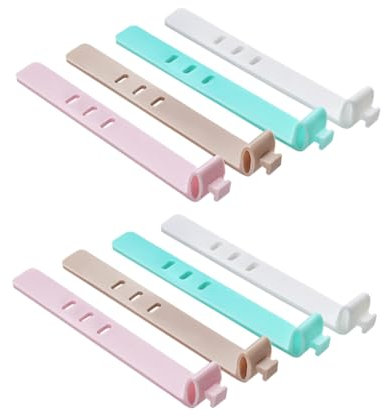 Uonlytech 16piezas Soporte Para Cables y Auriculares Organizadores Silicona Resistente Para Hogar y Oficina