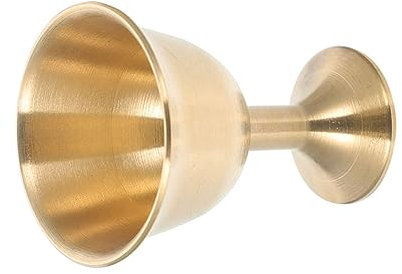 YDEWLY Gobelets vintage, coupe de sacrifice, verre à vin, calice royal, ornement de bon augure, tasses de ménage, coupe de calice en or, tasse de thé chinoise décorative