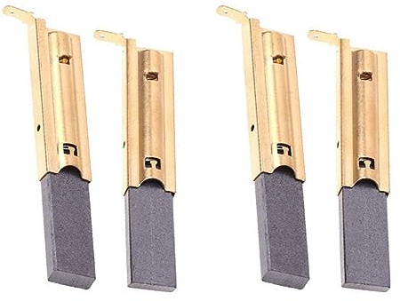 KEALLANS 2X Cepillo de Carbón para Motor Eléctrico de Lavadora, Cepillos de Inserción de Carbón para Motor de Lavadora L94MF7 para