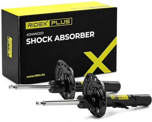 RIDEX PLUS 854S19320P 2x Stoßdämpfer Federbein Gasdruck Vorne Kompatibel mit RENAULT Megane 4 Grandtour K9A/M/N 543025005R 543025368R