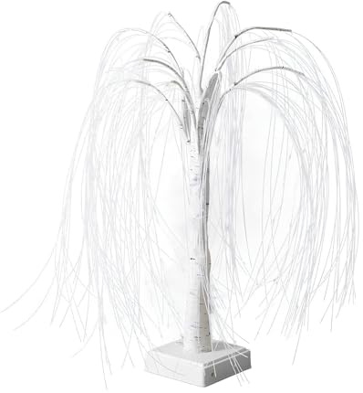 Syfunlv Lichterkette Willow Vine,192 LEDs Weidenrebe Baum Lichterketten,Biegbare Künstliche Baumzweige Lichter,Batteriebetrieben,für Zuhause Party Geburtstag Weihnachten Innendekoration(Weiß)