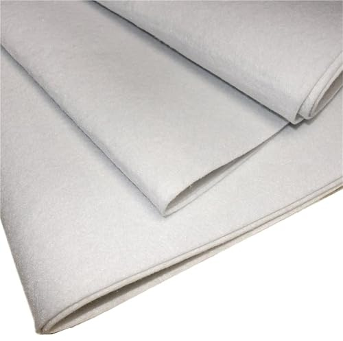 JHSDHYD Volymfleece het lim lapptäcke 180 g/280 g ensidigt tyg lim bomull strimlande kräm interlining fyllmedel gör-det-själv hantverk tillbehör för sömnad (100 cm x 100 cm, 180 g)