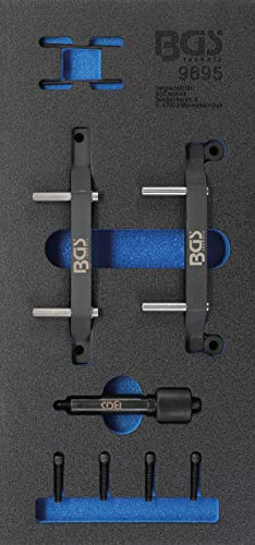 BGS 9695 | Bandeja para carro 1/3: Juego de calado de distribución | para Jeep 3.0 V6 Diesel | 9 piezas