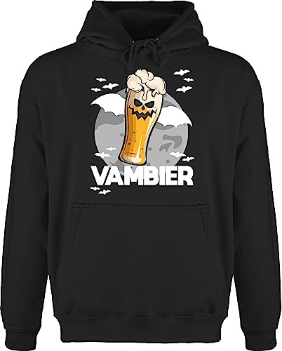 Shirtracer - Hoodie Herren Pullover Männer - Halloween - Vambier Bier Geschenk Zombie