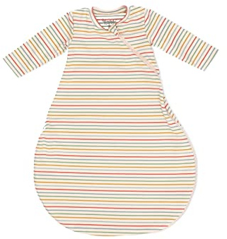 Sterntaler Baby Unisex Schlafsack Baby Innenschlafsack Stay True to Nature - Babyschlafsack, Pucksack Baby, Strampelsack gestreift - waschbar - 62