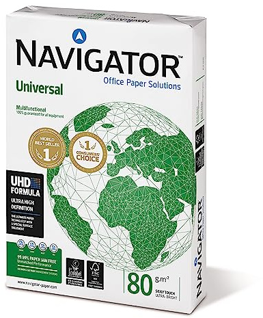 Navigator Universal - A4 Printer Paper - Multi-Purpose Printer Paper - White - 80gsm - 400 Sheets