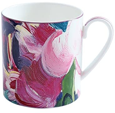 CRAGCO Tazze per tazze Tazza dipinta a mano con pittura a olio Tazza da colazione di grande capacità da 350 ml adatta for caffè, latte e bevande Tazza di caffè