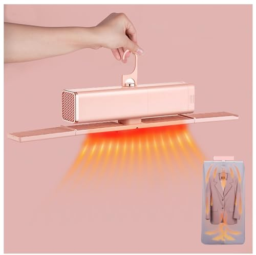 Asciugatrice Piccola, 400 W, 7 Impostazioni Di Calore Temporizzate,Contenere Fino a 5 Kg Asciugatrice Elettrica, Per Appartamenti Rv Travel, Dormitori,Pink