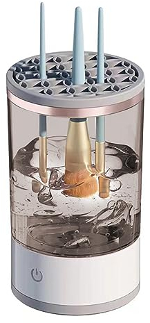 Elektrischer Makeup-Pinselreiniger, Tragbares, Kosmetikpinsel-Reiniger, Automatisch Rrotierendes Pinselreinigungsgerät für alle Größen von Makeup-Pinseln