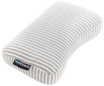 MARTneck® Kopfkissen [Das ORIGINAL Reisekissen - Orthopädisches Nackenstützkissen für Rücken-, Bauch- und Seitenschläfer, Ideales Reisekissen