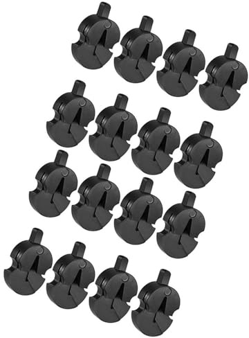 16PCS Violine Dämpfer Einloch Übung Dämpfer für Alle Violinen Kleine Übung Schalldämpfer