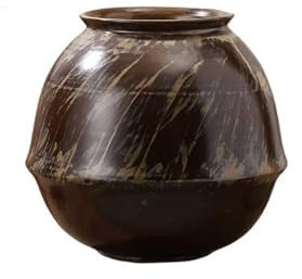 CJHFR472SG Jardinera Maceta de cerámica for Plantas de Interior y Exterior Macetas de Terracota for Plantas con Orificio de Drenaje Interior-Exterior