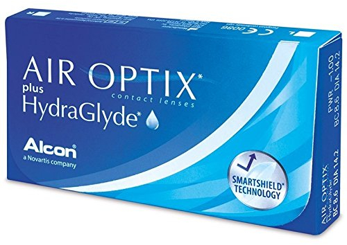 Alcon – Kontaktlinsen – Air Optix Plus Hydraglyde – PL 3 Pack