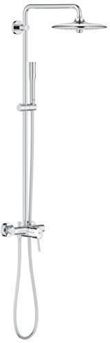 Grohe Euphoria Concetto System 260 Brausen und Duschsysteme (Einhandmischer Wandmontage) chrom, 23061002, Silber