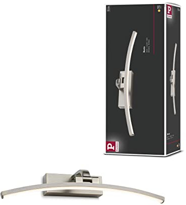 Paulmann 95560 LED Bilderleuchte Bento 400mm incl. 1x8,5 W Warmweiß Altmessing Bildbeleuchtung Metall, Kunststoff Wandlampe 3000 K