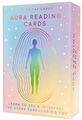 100 carte Aura - Inizia a vedere e leggere le aure. Conoscenza e attività per insegnarti sulle aure.