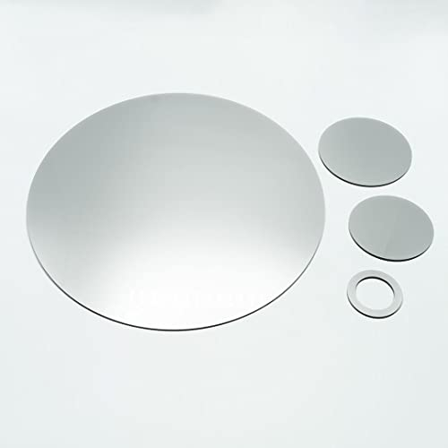 IKONA INNOVATION PLASTICS DESIGN SET MISE EN PLACE ROTONDO | 1 SOTTO PIATTO (diam. 33cm), 2 SOTTO BICCHIERI (diam. 9cm e 11cm) e 1 PORTA TOVAGLIOLO (ARGENTO)