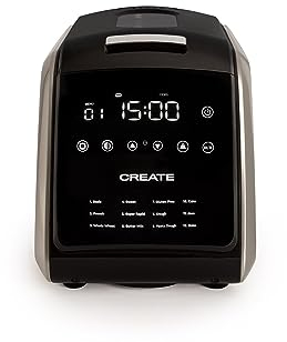 CREATE/CHEF BREAD/Panificadora Automática 850W / 12 programas, pantalla LCD, programable 15 horas, incluye accesorios