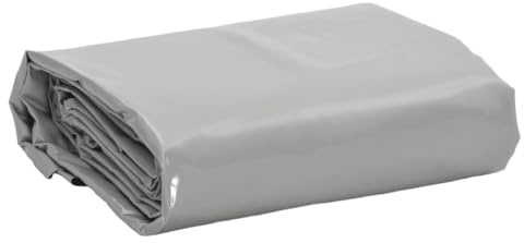 vidaXL Abdeckplane Grau 5x6 m 650 g/m²