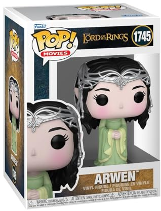 Funko POP! Movies: The Lord of the Rings - Arwen Coronation | Offizielles Fantasy Merch - Vinyl Sammelfigur als Regal Deko - Geschenkidee zum Geburtstag für Fans und Sammler
