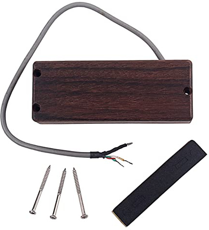 Bass-Pickup- Set Für 4-Saitengitarre, Humbucker, Palisander 1pc Pickup für E-Gitarre