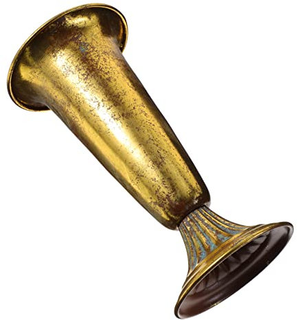 STOBAZA European Retro Urn Planter Decorative Iron Flower Pot for Weddings Home Decor and Garden Use for Dried and Flowers