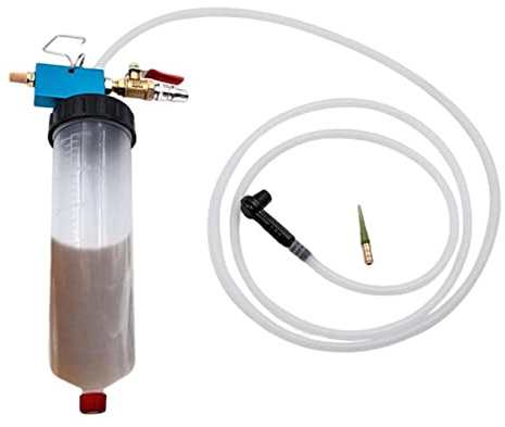 Extractor de líquido para automóviles, dispositivo de purga de frenos automático universal Neumático Cómodo de usar, para automóviles, motocicletas, camiones, caravanas, SUV