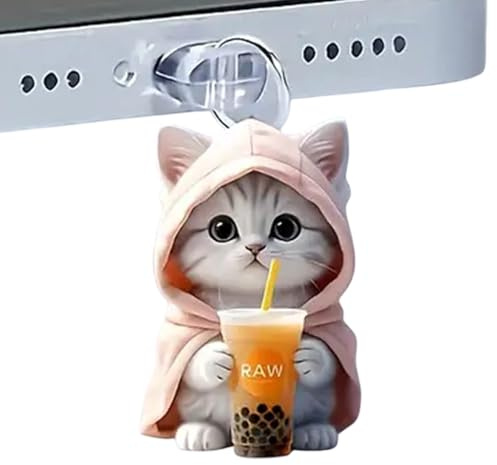 Dustpins, Abdeckung zum Aufladen von Katzen | Anschluss Typ C Wasseranschluss C - Geräte, süßer Katzenstaubschutz zum Schutz des mobilen Geräts