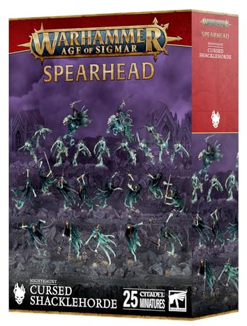 Games Workshop - Warhammer - Age of Sigmar - Tête de Lance : Nighthaunt - Shacklehorde (édition 2025)