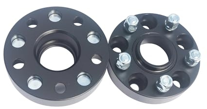 Universella Hjuldistanser För Land För Cruiser Auto 2 St|40mm|50mm|PCD5*150|5 * 6|CB110|Bult 14x1.5|Däckpackning Hjuldistans Hjuldistansuppsättning(Svart,50mm)