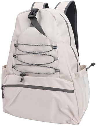 Fabater Tennisväska, Tennisryggsäck med Skofack för Resor Utomhus, Rymmer 4 Racketar, 15,75x9,06x20,47 Tum