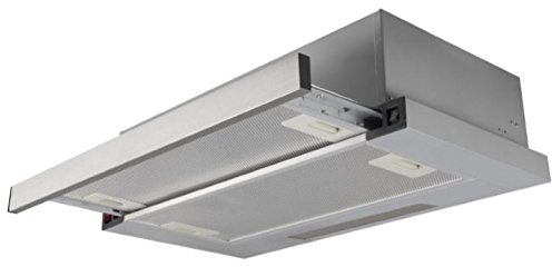 KHU-60EB Dunstabzugshaube ausziehbar Einbauhaube Edelstahlblende 60cm