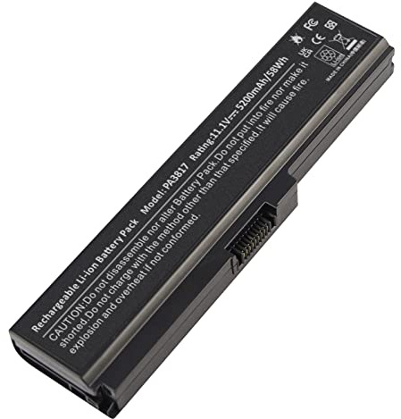 ARyee 5200mAh 11.1V PA3819U Batería del Ordenador portátil de la batería de para Toshiba PA3817U-1BRS PA3819U-1BRS PA3817U-1BAS PA3818U-1BRS PA3816U-1BRS