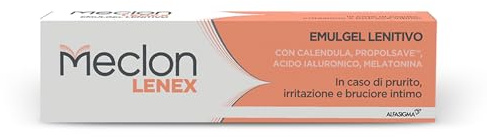 Meclon Lenex, Emulgel a Base di Sostanze di Origine Naturale Come Calendula, Propolsave, Acido Ialuronico e Melatonina, Lenisce, Protegge e Aiuta a Prevenire Nuove Infiammazioni, 50 ml
