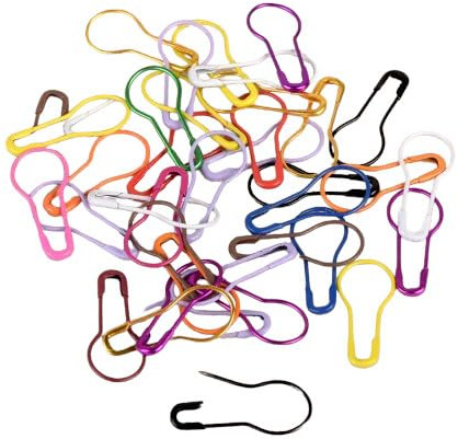 MDC Anneaux marqueurs Tricot en métal 40 pièces