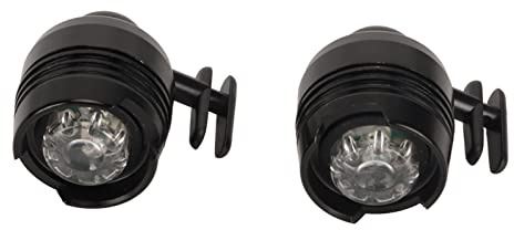 Croc Phares Lumières, 2PCS Phares Phares Étanches Lampes de Poche pour Crocks, Rapidement Installés ou Retirés, pour Filles Garçons Hommes Femmes, pour Marcher Les Chiens, Facile (Noir)
