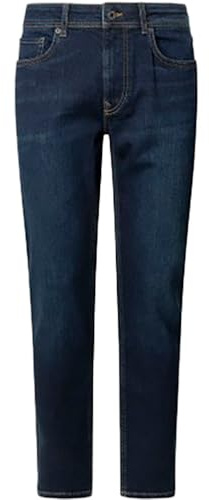 Pepe Jeans Jeans cónicos Stanley para Hombre, Azul (denim-6fa), 31W / 30L