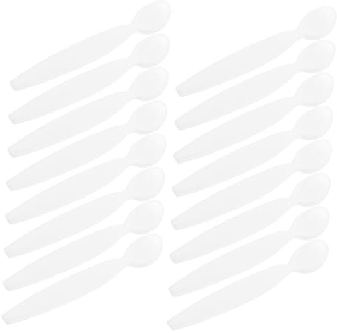 Happyyami 20piezas Espátulas Pequeñas Para Cuidado De Herramienta De Espátula Para Maquillaje Para Facial Salón De Para Mujeres Para Loción Reutilizable