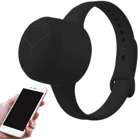 Orologio Altoparlante Senza Fili, Altoparlante Sportivo Portatile Senza Fili Da Polso, Lettore Musicale da Polso con Batteria a Lunga Durata per Escursionismo Ciclismo Corsa Viaggi Allenamento Outdoor