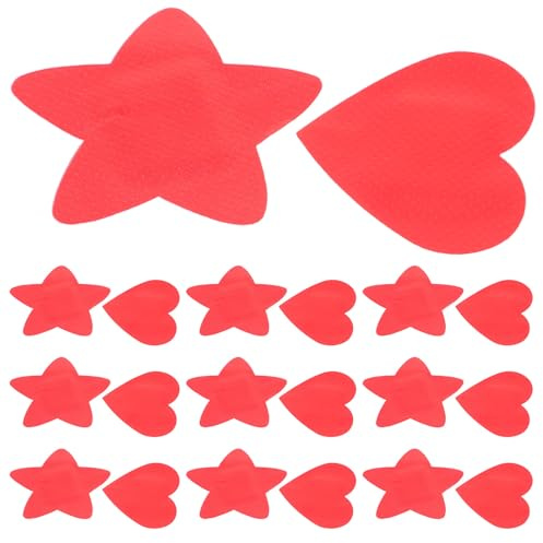 POPETPOP Cute Star Heart Shaped Bandages 30pcs Set, Breathable Cartoon Adhesive Plasters for Wound Protection, Self-Adhesive Comfortable Patches for Kids Boys Girls Scrapes Cuts